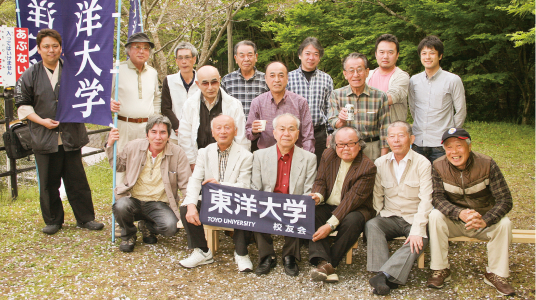 平成23年 お花見会に招待 濱田支部長ご参加